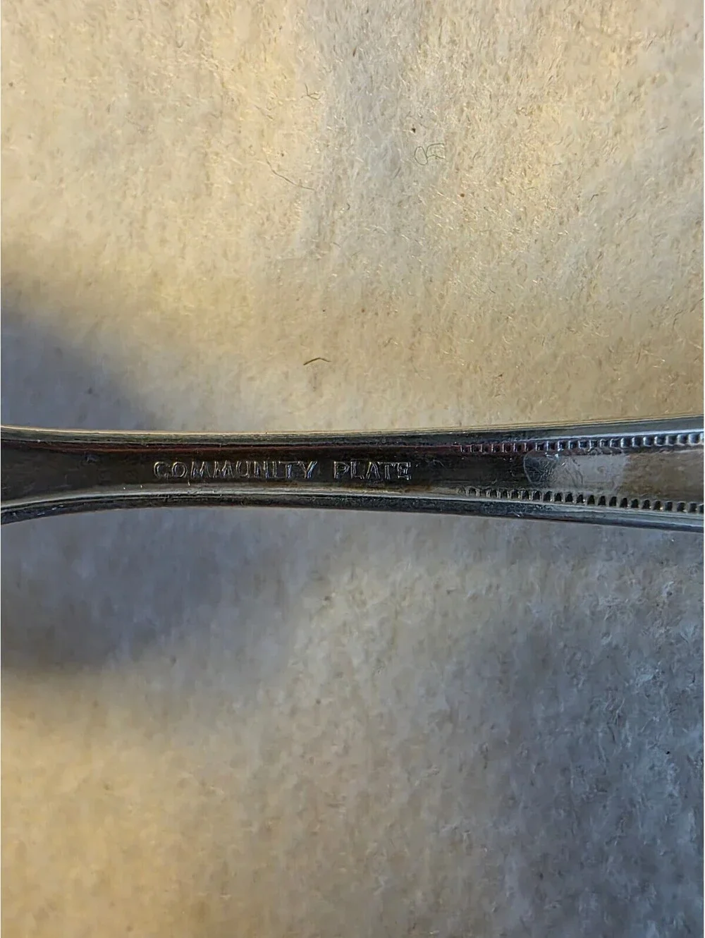 Oneida Community Plate Adam 1917 Pattern Silverplate Teaspoon 6.25” No Monogram